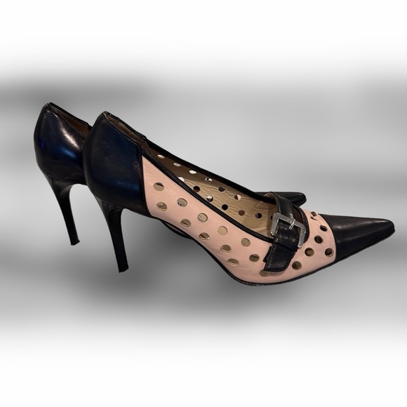 Via Spiga Pointed Toe Leather Heels. Size 8.5 - Picture 6 of 15